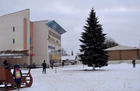 ÐÑÐ¸ÑÐ¸Ð°Ð»ÑÐ½Ð°Ñ ÑÐ»ÐºÐ° Ð² ÐÐ»ÑÐ±Ð¾ÐºÐ¾Ð¼. Ð ÑÑÐ¾Ð¼ Ð³Ð¾Ð´Ñ Ð¾Ð½Ð° Ð½Ðµ Ð¾Ð±ÑÑÐ½Ð°Ñ, Ð° Ð³Ð¾Ð»ÑÐ±Ð°Ñ.