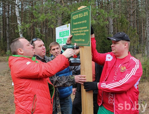 Ð§ÐµÐ¼Ð¿Ð¸Ð¾Ð½Ñ Ð¸ Ð¿ÑÐ¸Ð·ÐµÑÑ ÐÐ»Ð¸Ð¼Ð¿Ð¸Ð¹ÑÐºÐ¸Ñ Ð¸Ð³Ñ Ð¿ÑÐ¸ÑÐ¾ÐµÐ´Ð¸Ð½Ð¸Ð»Ð¸ÑÑ Ðº ÑÐµÑÐ¿ÑÐ±Ð»Ð¸ÐºÐ°Ð½ÑÐºÐ¾Ð¹ Ð°ÐºÑÐ¸Ð¸ Â«ÐÐµÐ´ÐµÐ»Ñ Ð»ÐµÑÐ°-2016Â». ÐÐ½ÑÐ¾Ð½Ð¸Ð½Ð° ÐÐ¾ÑÐµÐ»Ñ, ÐÐ»ÐµÐ³ ÐÐ¾Ð³Ð²Ð¸Ð½, ÐÐ»ÐµÐºÑÐµÐ¹ ÐÐ±Ð°Ð»Ð¼Ð°ÑÐ¾Ð², ÐÐ½ÑÐ¾Ð½ ÐÑÑÐ½Ð¸Ñ Ð¸ ÐÐ°ÑÐ°Ð»ÑÑ ÐÐ¾Ð»ÑÐµÐº Ð²Ð¼ÐµÑÑÐµ Ñ ÑÑÐºÐ¾Ð²Ð¾Ð´Ð¸ÑÐµÐ»ÑÐ¼Ð¸ ÑÐµÑÐ¿ÑÐ±Ð»Ð¸ÐºÐ°Ð½ÑÐºÐ¸Ñ ÑÐµÐ½ÑÑÐ¾Ð² Ð¾Ð»Ð¸Ð¼Ð¿Ð¸Ð¹ÑÐºÐ¾Ð¹ Ð¿Ð¾Ð´Ð³Ð¾ÑÐ¾Ð²ÐºÐ¸ Ð¸ ÑÐ¾ÑÑÑÐ´Ð½Ð¸ÐºÐ°Ð¼Ð¸ ÐÐ¸Ð½Ð¸ÑÑÐµÑÑÑÐ²Ð° ÑÐ¿Ð¾ÑÑÐ° Ð¸ ÑÑÑÐ¸Ð·Ð¼Ð° Ð²ÑÑÐ°Ð´Ð¸Ð»Ð¸ Ð² ÐÐ·ÐµÑÐ¶Ð¸Ð½ÑÐºÐ¾Ð¼ ÑÐ°Ð¹Ð¾Ð½Ðµ 1,5 ÑÑÑÑÑÐ¸ Ð¼Ð¾Ð»Ð¾Ð´ÑÑ ÑÐ¾cÐµÐ½