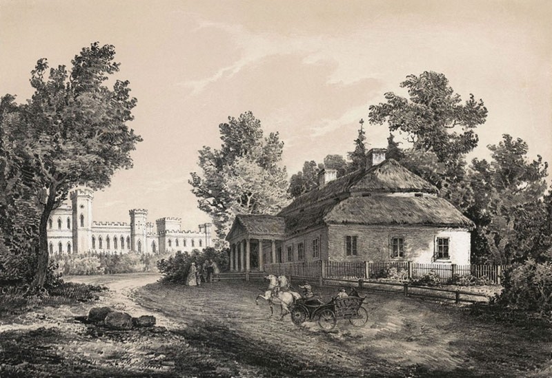 ÐÐ¾ÑÐ¾Ð²ÑÐºÐ¸Ð¹ Ð´Ð²Ð¾ÑÐµÑ, ÑÐ¸ÑÑÐ½Ð¾Ðº Ð. ÐÑÐ´Ñ, 1860-Ðµ Ð³Ð¾Ð´Ñ