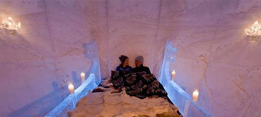 Первый в России иглу-отель открылся на Камчатке