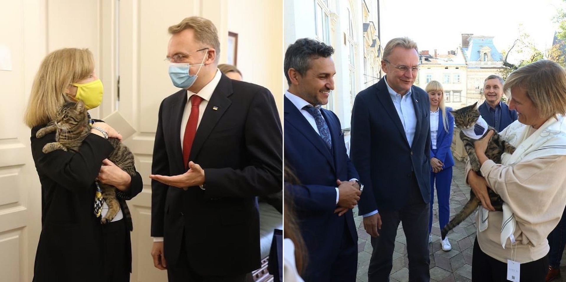ÐÐµÐ²ÑÐ¸Ðº Ð¿ÑÐ¸Ð½Ð¸Ð¼Ð°ÐµÑ Ð²ÑÐµÐ¼ÐµÐ½Ð½ÑÑ Ð¿Ð¾Ð²ÐµÑÐµÐ½Ð½ÑÑ Ð² Ð´ÐµÐ»Ð°Ñ Ð¡Ð¨Ð Ð² Ð£ÐºÑÐ°Ð¸Ð½Ðµ ÐÑÐ¸ÑÑÐ¸Ð½Ñ ÐÐ²Ð¸Ð½ (ÑÐ»ÐµÐ²Ð°) Ð¸ Ð´ÐµÐ»ÐµÐ³Ð°ÑÐ¸Ñ Ð¸Ð· ÐÐµÐ»ÑÐ³Ð¸Ð¸ (ÑÐ¿ÑÐ°Ð²Ð°)