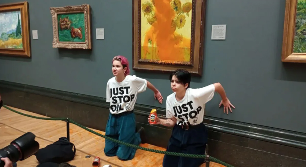 ÐÐºÑÑÑ Just Stop Oil. Ð¤Ð¾ÑÐ° - Scott Mc Kiernan / Zuma / TASS)