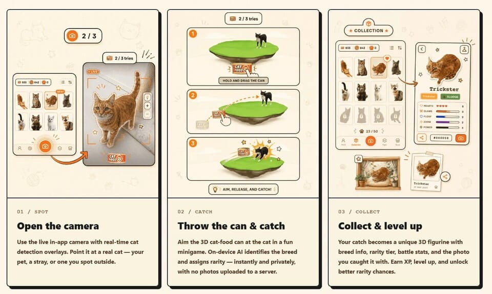 Ð¡ÐºÑÐ¸Ð½ÑÐ¾ÑÑ Ð¿ÑÐ¸Ð»Ð¾Ð¶ÐµÐ½Ð¸Ñ Catchcat