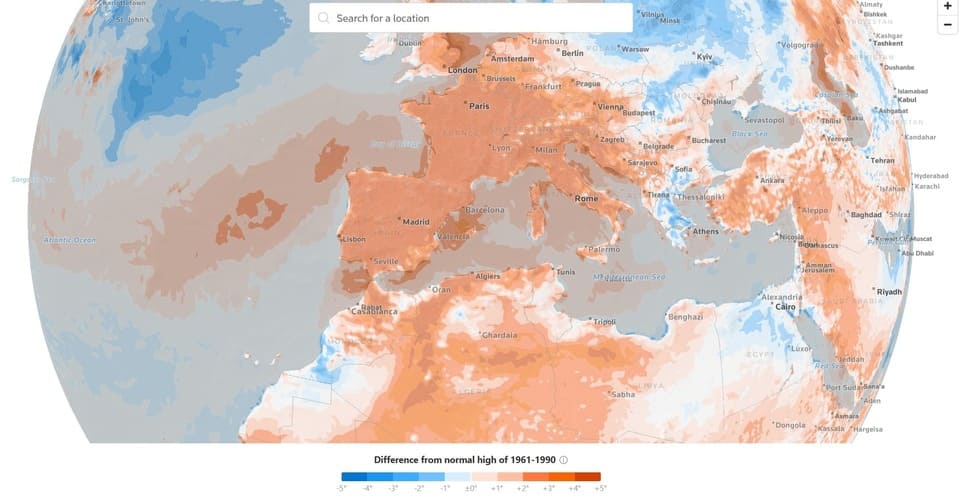 Ð¡ÐºÑÐ¸Ð½ÑÐ¾Ñ Ð¸Ð½ÑÑÑÑÐ¼ÐµÐ½ÑÐ° Reuters Climate Monitor
