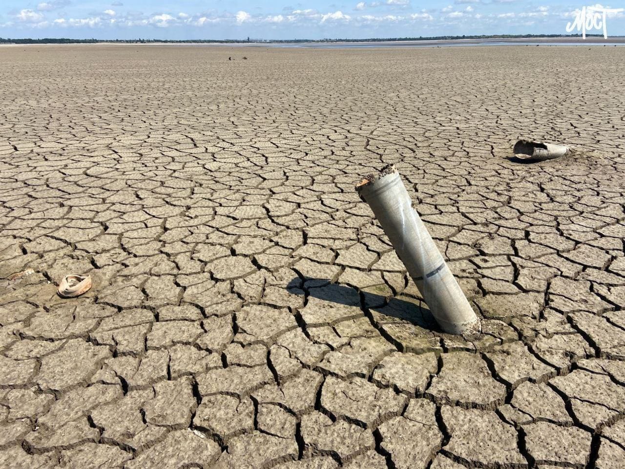 ÐÐ°ÑÐ¾Ð²ÑÐºÐ¾Ðµ Ð²Ð¾Ð´Ð¾ÑÑÐ°Ð½Ð¸Ð»Ð¸ÑÐµ Ð¿Ð¾ÑÐ»Ðµ ÑÐ±ÑÐ¾ÑÐ° Ð²Ð¾Ð´Ñ. Ð¤Ð¾ÑÐ¾ ÐÐ½Ð´ÑÐµÐ¹ ÐÐ¾ÑÐ°ÑÐµÐ² 