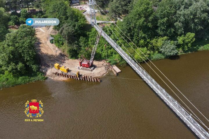 Ð&nbsp;ÐµÐºÐ¾Ð½ÑÑÑÑÐºÑÐ¸Ñ ÑÐ°Ð¼Ð¾Ð³Ð¾ Ð´Ð»Ð¸Ð½Ð½Ð¾Ð³Ð¾ Ð¿Ð¾Ð´Ð²ÐµÑÐ½Ð¾Ð³Ð¾ Ð¼Ð¾ÑÑÐ° ÐÐµÐ»Ð°ÑÑÑÐ¸. 2024 Ð³Ð¾Ð´Ð°, ÐÐ¾ÑÑÑ. Ð¤Ð¾ÑÐ¾: t.me/pul4region