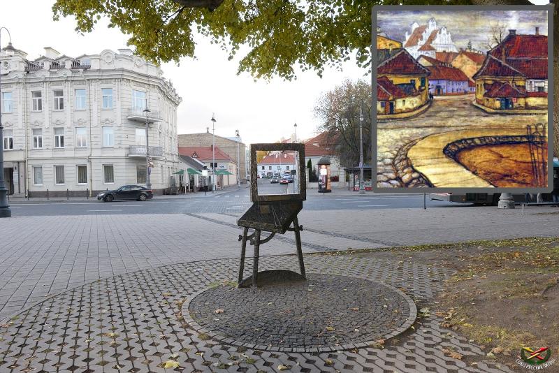 ÐÐ°Ð½Ð¾ÑÐ°Ð¼Ð° Ð²Ð¸Ð»ÐµÐ½ÑÐºÐ¾Ð¹ ÑÐ»Ð¸ÑÑ Ð¸ Ð±ÑÐ¾Ð½Ð·Ð¾Ð²Ð°Ñ ÑÐ°Ð¼ÐºÐ°. Ð§ÐµÑÐµÐ· Ð½ÐµÑ Ð¼Ð¾Ð¶Ð½Ð¾ ÑÐ²Ð¸Ð´ÐµÑÑ Ð¿ÐµÐ¹Ð·Ð°Ð¶, ÐºÐ¾ÑÐ¾ÑÑÐ¹ Ð¸Ð·Ð¾Ð±ÑÐ°Ð·Ð¸Ð» ÐÐ¾Ð±ÑÐ¶Ð¸Ð½ÑÐºÐ¸Ð¹
