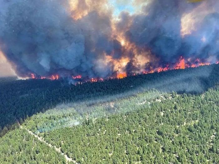 Ð¤Ð¾ÑÐ¾ -Â&nbsp;BC Wildfire Service/AFP/Getty Images