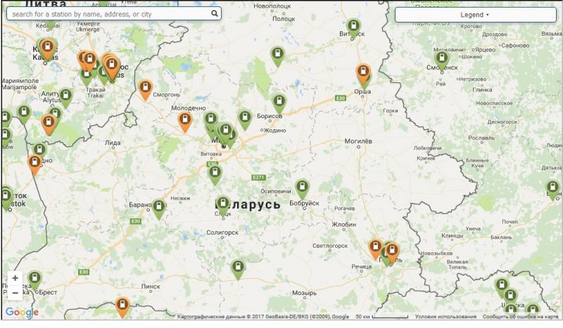 ÐÐ°ÑÑÐ° Ð·Ð°ÑÑÐ´Ð½ÑÑ ÑÑÐ°Ð½ÑÐ¸Ð¹ Ð² ÐÐµÐ»Ð°ÑÑÑÐ¸ Ð¾Ñ e-cars.by