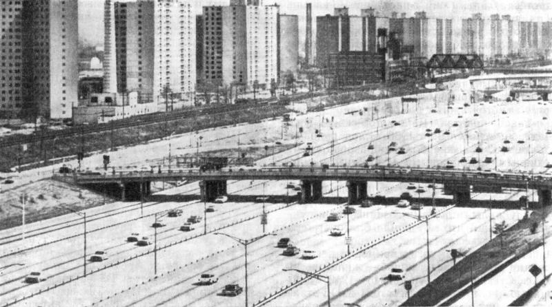 Ð¡ÐºÐ¾ÑÐ¾ÑÑÐ½Ð°Ñ Ð°Ð²ÑÐ¾Ð´Ð¾ÑÐ¾Ð³Ð° Ð² Ð§Ð¸ÐºÐ°Ð³Ð¾, 1960-Ðµ Ð³Ð³.