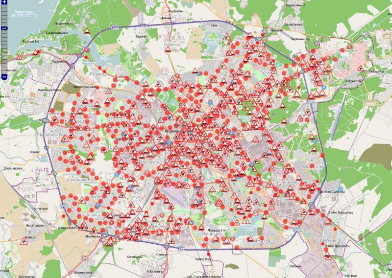 ÐÐ½ÑÐµÑÐ°ÐºÑÐ¸Ð²Ð½Ð°Ñ ÐºÐ°ÑÑÐ° ÑÐ»Ð¾Ð¶Ð½Ð¾ÑÑÐµÐ¹ Ð´Ð»Ñ Ð²ÐµÐ»Ð¾ÑÐ¸Ð¿ÐµÐ´Ð¸ÑÑÐ¾Ð² Ð² 2013 Ð³Ð¾Ð´Ñ. Ð¤Ð¾ÑÐ¾ Ð¸Ð· Ð°ÑÑÐ¸Ð²Ð° ÐÐ¸Ð½ÑÐºÐ¾Ð³Ð¾ Ð²ÐµÐ»Ð¾ÑÐ¸Ð¿ÐµÐ´Ð½Ð¾Ð³Ð¾ Ð¾Ð±ÑÐµÑÑÐ²Ð°